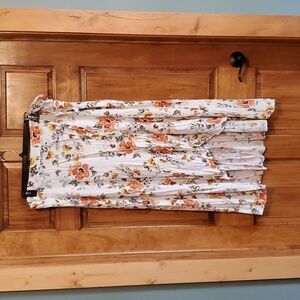 EUC Torrid Hi Lo Tie Front Ruffled Maxi Skirt Size 3X